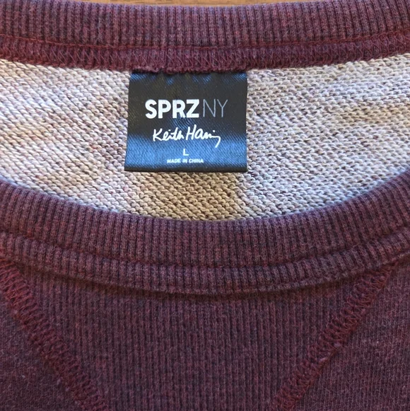 SPRZ NY Uniqlo x Keith Haring “American Art 1985” Barking Dog Sweatshirt - Large - Picture 4 of 11